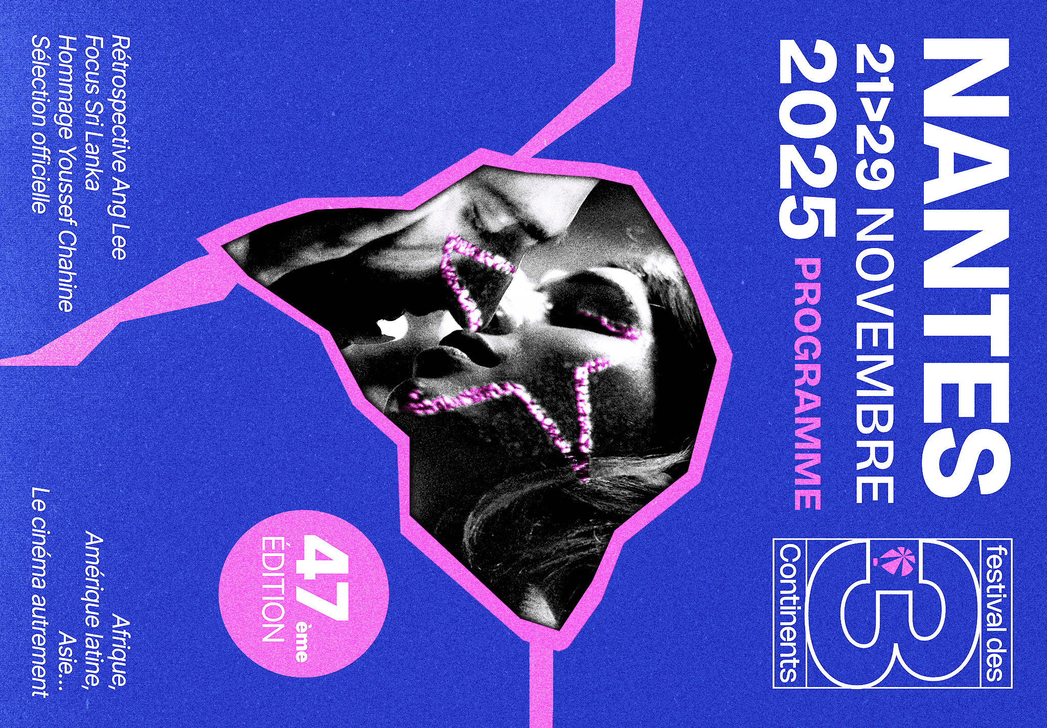 FESTIVAL 3 CONTINENTS — programme déplié