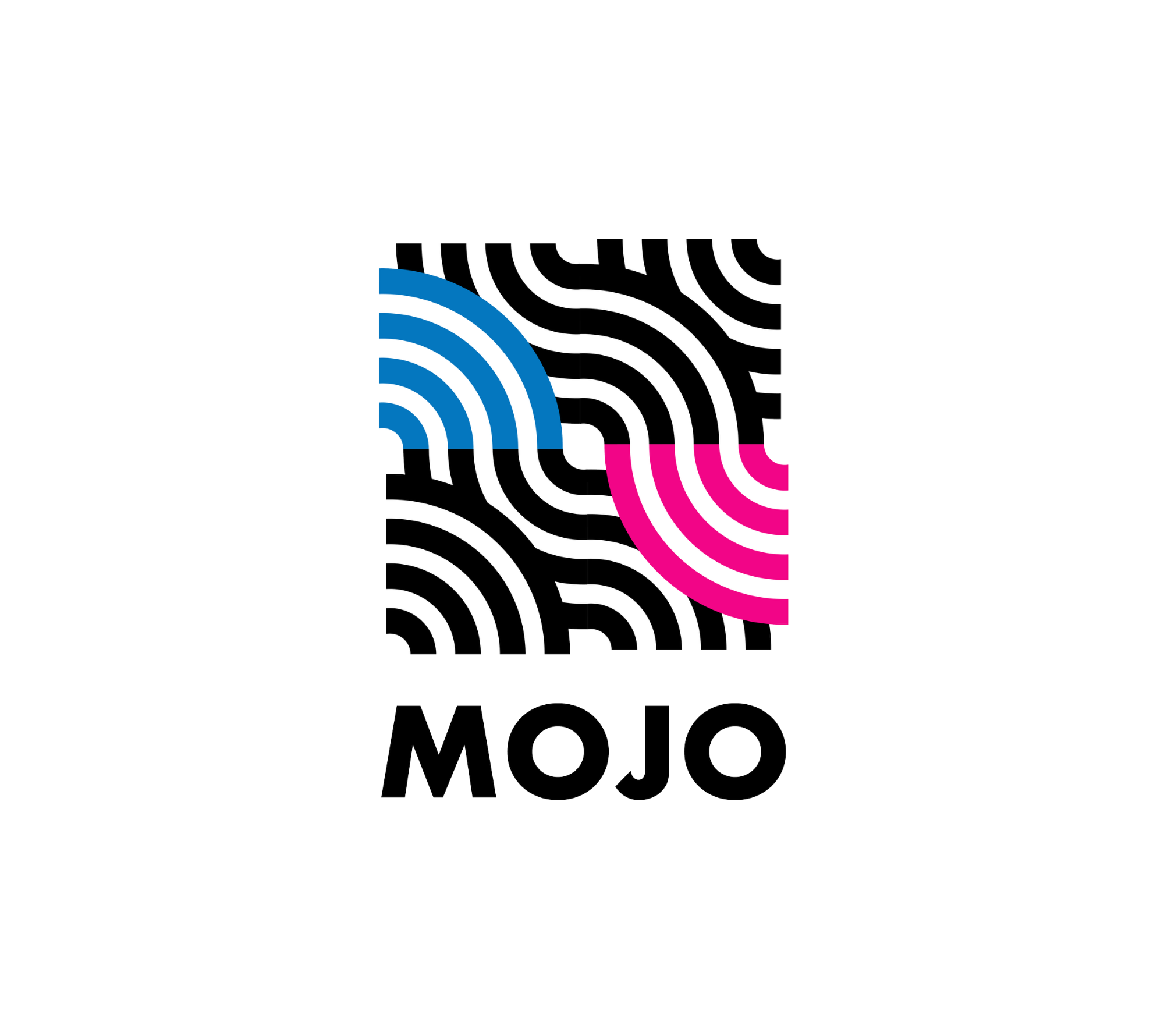 MOJO — proposition de logo (waves bichromie)